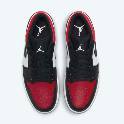 Men's Air Jordan 1 Low 'Bred Toe' Shoes