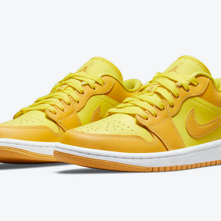 Men's Air Jordan 1 Low 'Bright Yellow' Shoes