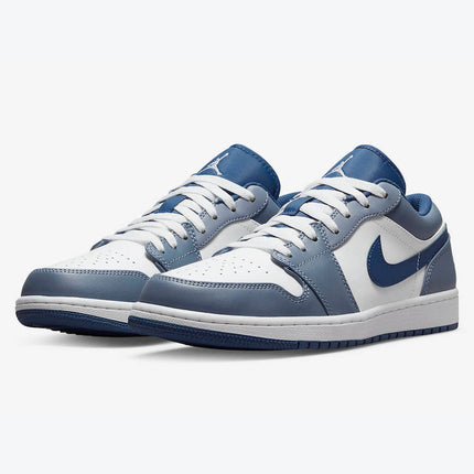 Men's Air Jordan 1 Low 'Cool Blue' Shoes