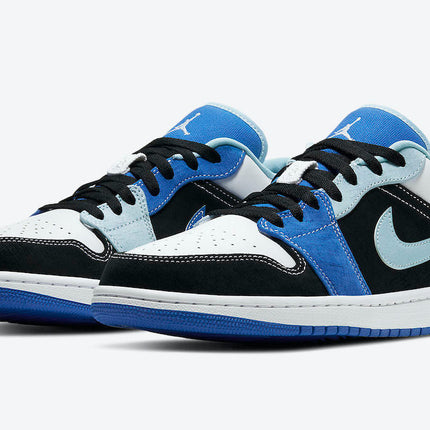 Men's Air Jordan 1 Low 'Light Blue' Shoes
