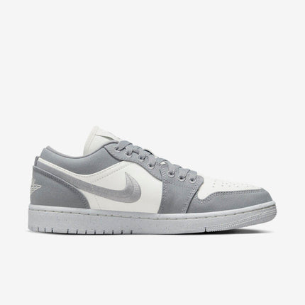 Men's Air Jordan 1 Low 'Light Steel Grey' Shoes