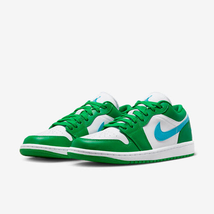 Men's Air Jordan 1 Low 'Lucky Green' Shoes