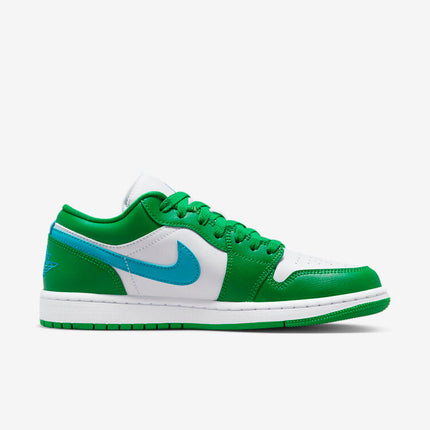 Men's Air Jordan 1 Low 'Lucky Green' Shoes