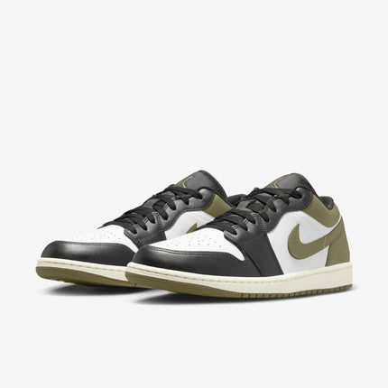 Men's Air Jordan 1 Low 'Medium Olive' Shoes