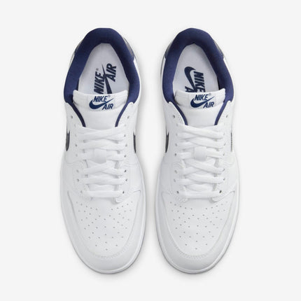 Men's Air Jordan 1 Low 'Metallic Navy' Shoes