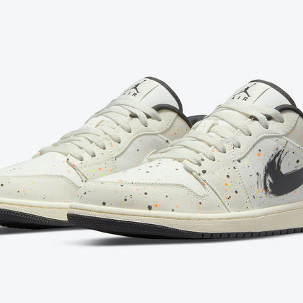 Men's Air Jordan 1 Low 'Paint Splatter' Shoes