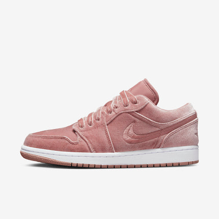 Men's Air Jordan 1 Low 'Pink Velvet' Shoes