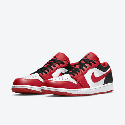 Men's Air Jordan 1 Low 'Reverse Black Toe' Shoes