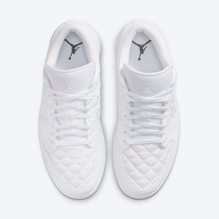 Men's Air Jordan 1 Low 'Triple White' Shoes