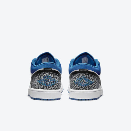Men's Air Jordan 1 Low 'True Blue' Shoes