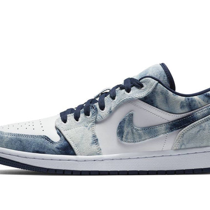 Men's Air Jordan 1 Low 'Washed Denim' Shoes