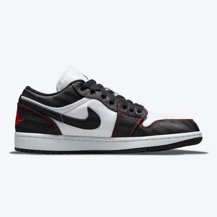 Men's Air Jordan 1 Low 'White Black' Shoes