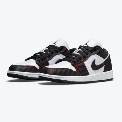 Men's Air Jordan 1 Low 'White Black' Shoes