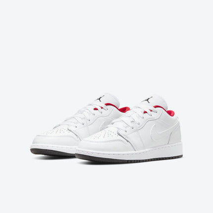 Men's Air Jordan 1 Low 'White Gym Red' Shoes