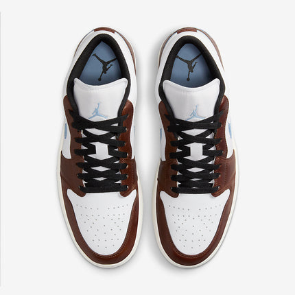 Men's Air Jordan 1 Low 'White Black Sail' Shoes
