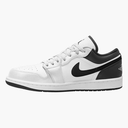 Men's Air Jordan 1 Low 'White Black-White' Shoes