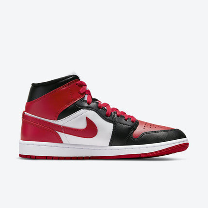 Men's Air Jordan 1 Mid 'Alternate Bred Toe' Shoes