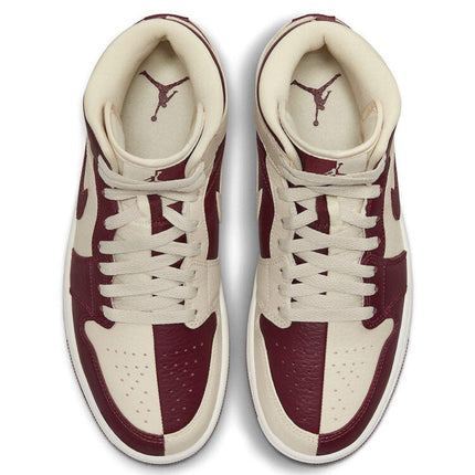 Men's Air Jordan 1 Mid 'Beach Cherrywood' Shoes