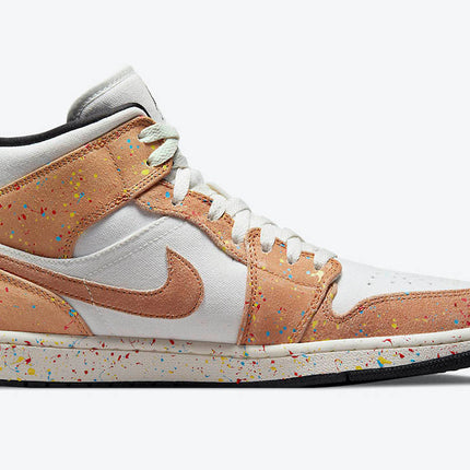 Men's Air Jordan 1 Mid 'Brushstroke' Shoes