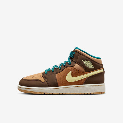 Men's Air Jordan 1 Mid 'Cacao Wow' Shoes