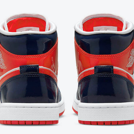 Men's Air Jordan 1 Mid 'Champs Colors' Shoes