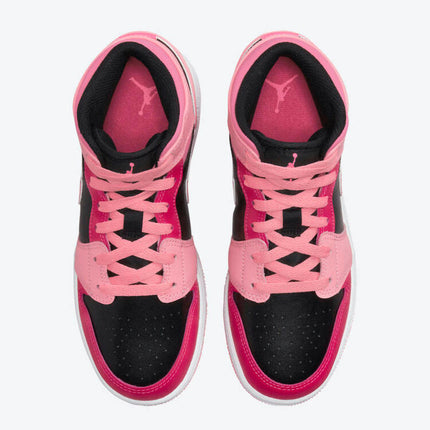 Men's Air Jordan 1 Mid 'Coral Chalk' Shoes