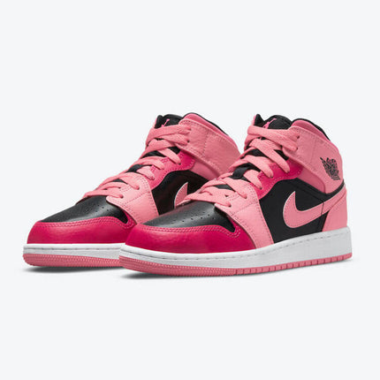 Men's Air Jordan 1 Mid 'Coral Chalk' Shoes