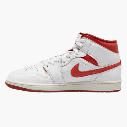 Men's Air Jordan 1 Mid 'Dune Red' Shoes