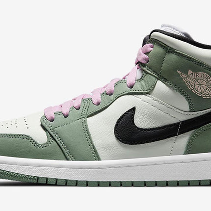 Men's Air Jordan 1 Mid 'Dutch Green' Shoes