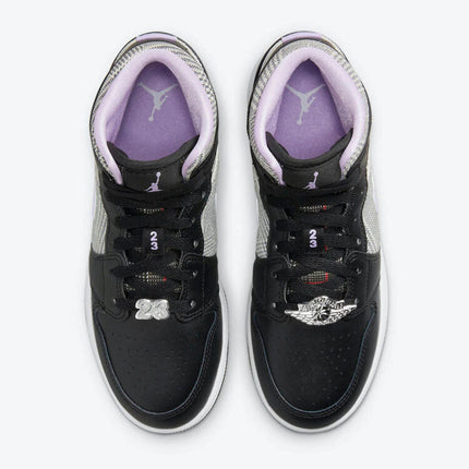 Men's Air Jordan 1 Mid 'Houndstooth' Shoes