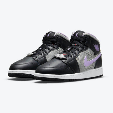 Men's Air Jordan 1 Mid 'Houndstooth' Shoes