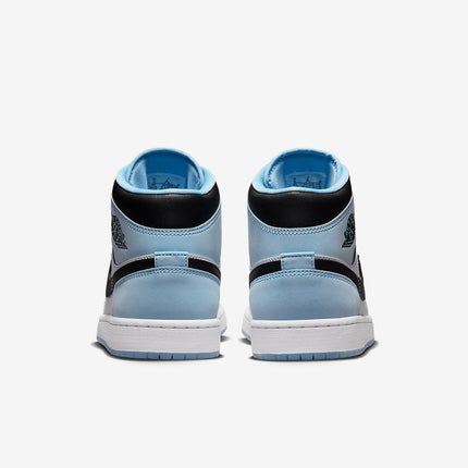 Men's Air Jordan 1 Mid 'Icy-Blue' Shoes