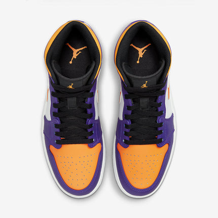 Men's Air Jordan 1 Mid 'Lakers' Shoes
