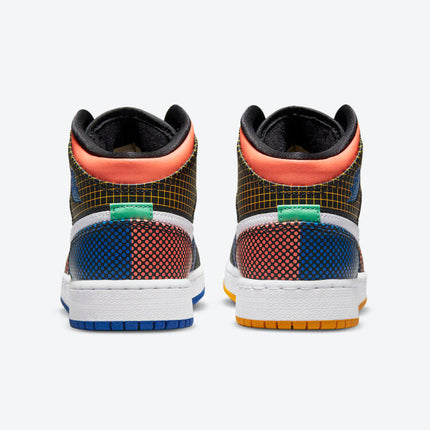 Men's Air Jordan 1 Mid 'Laser Orange' Shoes