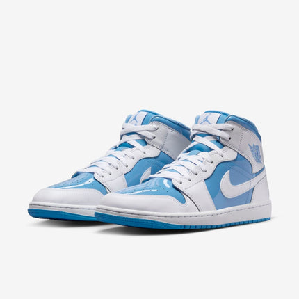 Men's Air Jordan 1 Mid 'Legend Blue' Shoes