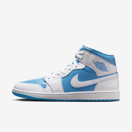Men's Air Jordan 1 Mid 'Legend Blue' Shoes