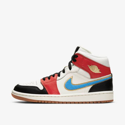 Men's Air Jordan 1 Mid 'Let(Her)Man' Shoes