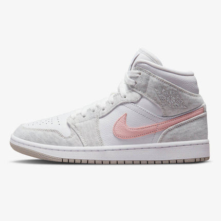 Men's Air Jordan 1 Mid 'Light Iron Ore' Shoes
