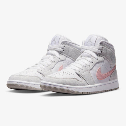 Men's Air Jordan 1 Mid 'Light Iron Ore' Shoes