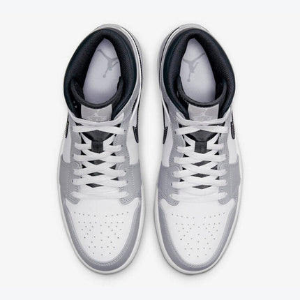 Men's Air Jordan 1 Mid 'Light Smoke Grey' Shoes