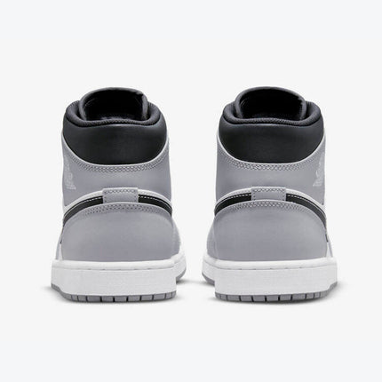 Men's Air Jordan 1 Mid 'Light Smoke Grey' Shoes