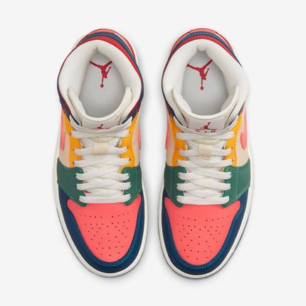 Men's Air Jordan 1 Mid 'Magic Ember' Shoes