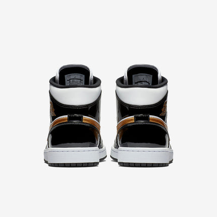 Men's Air Jordan 1 Mid 'Metallic Gold' Shoes