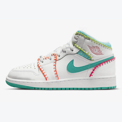 Men's Air Jordan 1 Mid 'Multi Knit' Shoes