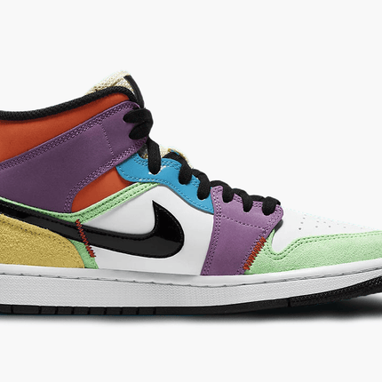 Men's Air Jordan 1 Mid 'Multi-Color' Shoes