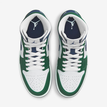 Men's Air Jordan 1 Mid 'Noble Green' Shoes