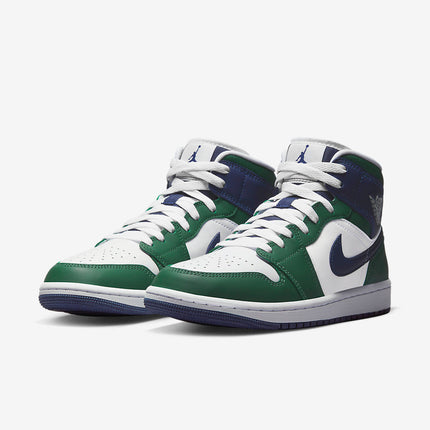 Men's Air Jordan 1 Mid 'Noble Green' Shoes