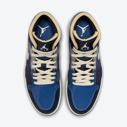 Men's Air Jordan 1 Mid 'Obsidian' Shoes