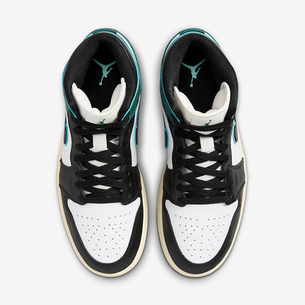 Men's Air Jordan 1 Mid 'Oxidized Green' Shoes