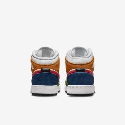 Men's Air Jordan 1 Mid 'Patchwork' Shoes
